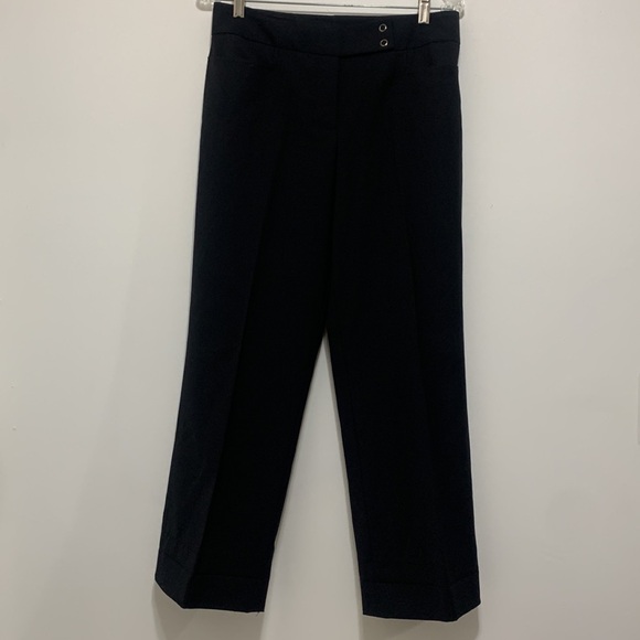 J. Crew Black Wool Blend Pants - Picture 2 of 10